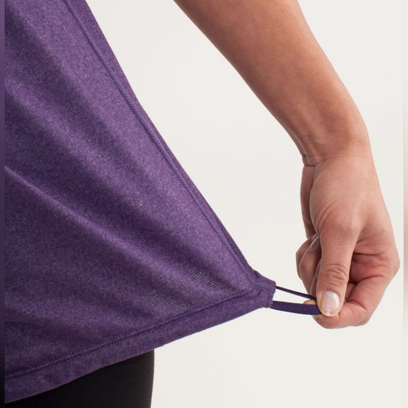 Lululemon Power Dance TankHeathered Concord Grape / Concord Grape size 4 - Picture 3 of 8
